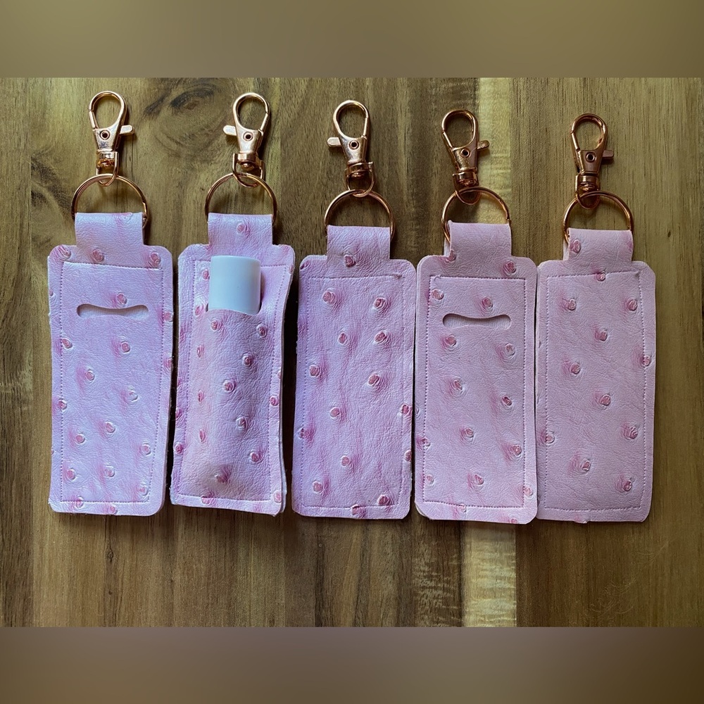 Chapstick keychain holder